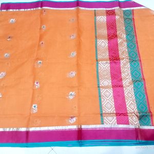 Kota Silk Saree Without Blouse