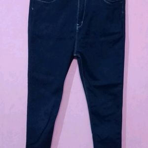 Stylish Womens Jeans . Dark Blue In Colour