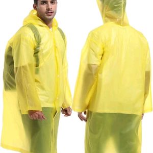 Kids Yellow Rain Coat For Unisex Persons