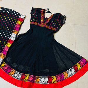 anarkali dress with dupatta