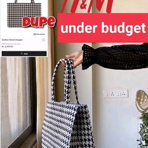 H&M dupe Tote Bag🫶🏻