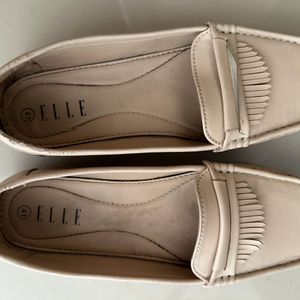 Size 41 Beige Moccasins From Elle