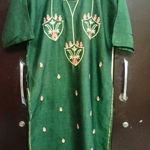 Green Kurta