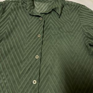 Olive Green Shirt