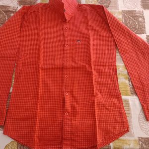 Red Check shirt Arrow Brand