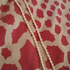 Two Pearl Chains Neckpiece