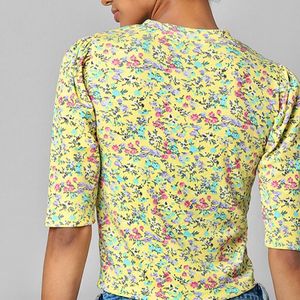 Printed Stretchable Top