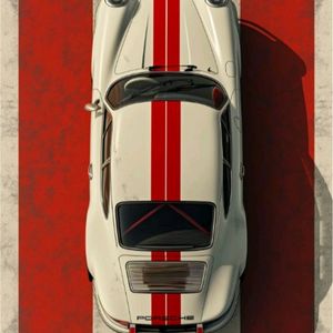 Porsche Poster. Cars Wall Decor