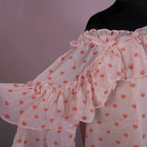 Peach Offshoulder