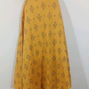 Mustard Yellow Printed Co-ord Set (Women)