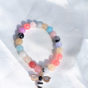 Multi Colour Beads Bracelet