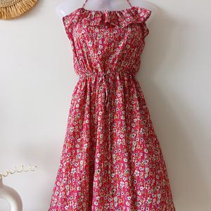 Liberty Of London Floral Halter Dress