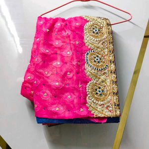 Women Heavy Stone Work Saree