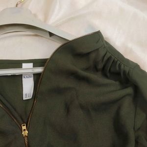 KAZO (Original) Olive Green Top