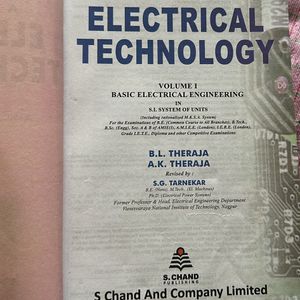 Basic Electrical Engineering in S. I Units (Vol-1)