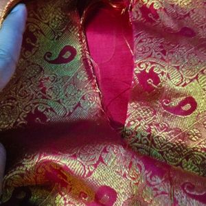 Pure  kanchipattu KDM Zaree Saree