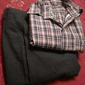 Men's Pant And Shirt