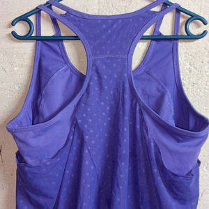 NEW BALANCE Casual Top Vest Layered Lavender