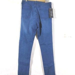 Tokyo Talkies Blue High Waist Jeans (Women's)