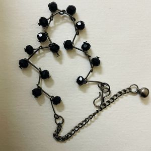 Black Beads Bracelet