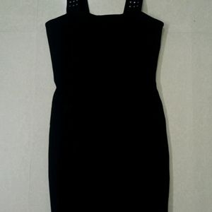 Black Bodycon Dress, Size XS