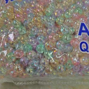 Mix Light Colour 8 Mm Half Kg Beads