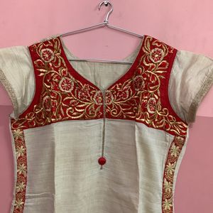 Red Kurta Suit