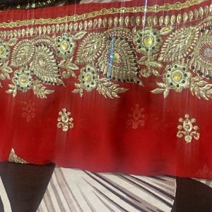 Beautiful Red Dupatta