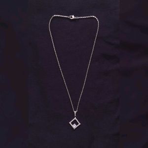 Square Pendant Neckpiece