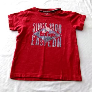 Red Printed T-Shirt (Boys)