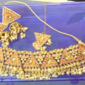 💥 Jewellery Set With Maangtikka 💥