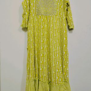 BEAUTIFUL COTTON YELLOW TOP FOR WOMEN!!