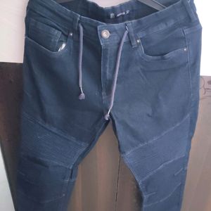 Denim Jogger For Men - 32 Waist