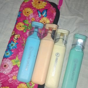 Highlighters And Pouch