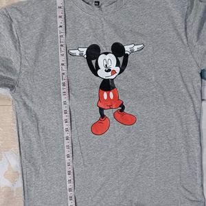 Cartoon Print T-shirt