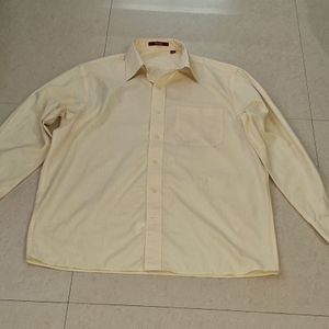 Formal Full Arm Shirt - Light Yellow