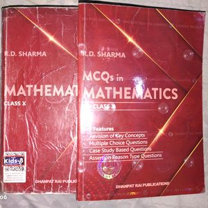 RD Sharma Maths With MCQ Book