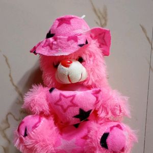 Pink Teddy With Heart