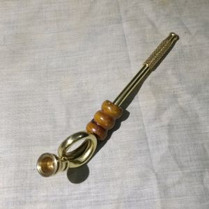 Smocking Brass Pipe