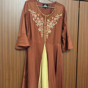 Women Floor Length Ethnic Dress