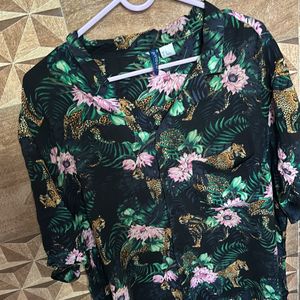 H&M Floral Shirt