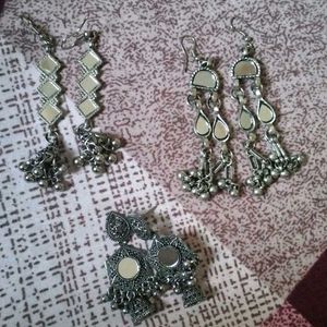 Silver Earrings