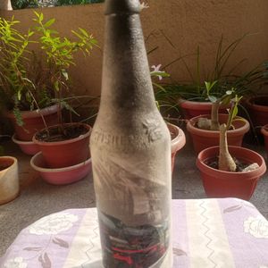 Decoupage Art Bottle