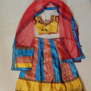 Lehenga Choli Dress Girls