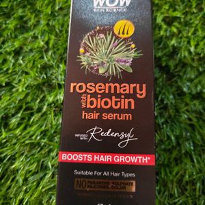 Wow Rosemary With Biotin Hair Serum