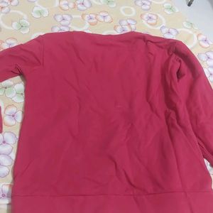 Comfy Red Sweatshirt