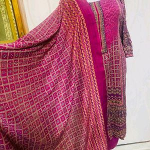 Cotton Suit Dupatta Pant For Sale