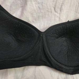 Black Padded Bra