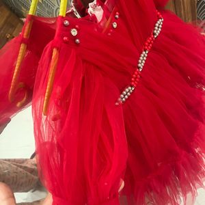 Red Colour Frock