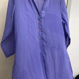 Kurta New Condition Purple Color